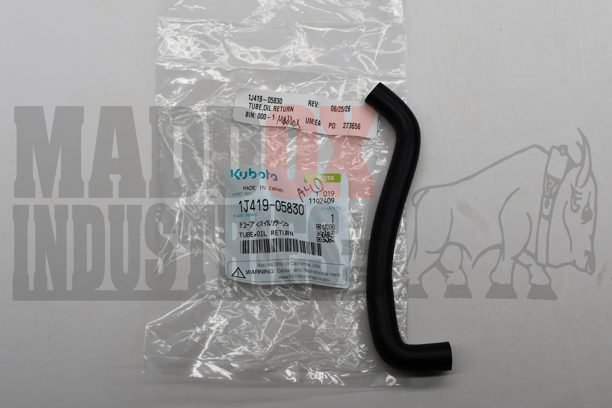 Kubota 1J419-05830 Tube